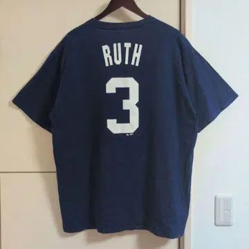 양키스 베이브 루스 양면 프린트 T셔츠 MLB 메이저리그