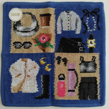 미사용 새상품 FEILER 페이러 손수건 유나이티드 애로우즈 별주