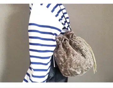 컨디션 최상 MORO 복조리백 복조리 자카드