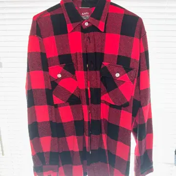 ANTI SOCIAL SOCIAL CLUB 플란넬 셔츠 체크