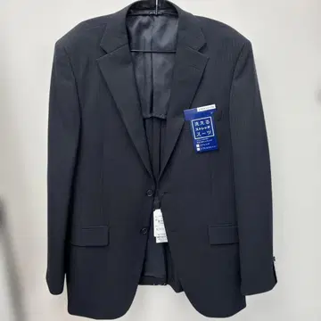 택 포함 새상품 남성용 수트 상하의 빅 사이즈 네이비