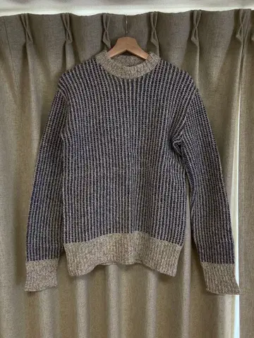 L.L.Bean 크루넥 니트 M 네이비 그레이