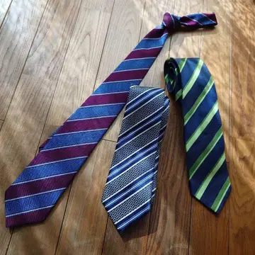 레지멘탈 타이 스트라이프 넥타이 세트 고가품
