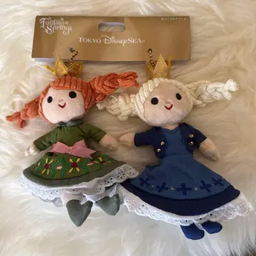 디즈니 안나 봉제 인형 키링 새상품