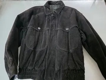 소가죽 자켓 블랙