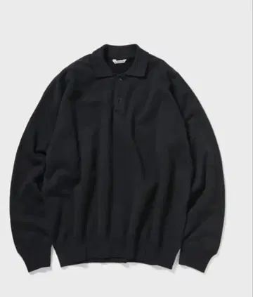 오라리 24aw SMOOTH SOFT SWEAT POLO 사이즈 4