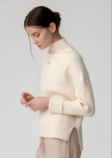 [ 론 하먼 ] 에어 코튼 리브 터틀넥