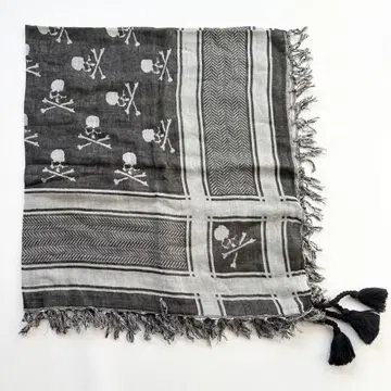 mastermind JAPAN 스카프 스톨 스컬 디자인 정사각형