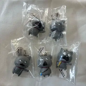 니시무라 유우지 나쁜 고양이 가챠 캡슐 토이 5종 컴플리트