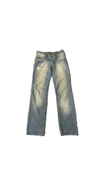 D&G 라이트 블루 스트레이트 데님 더블 허리