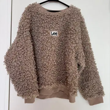 Lee 보아 소재 복슬복슬 트레이닝복