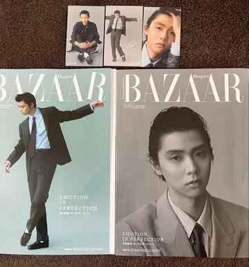 하퍼스 바자 하뉴 유즈루 선수 스티커