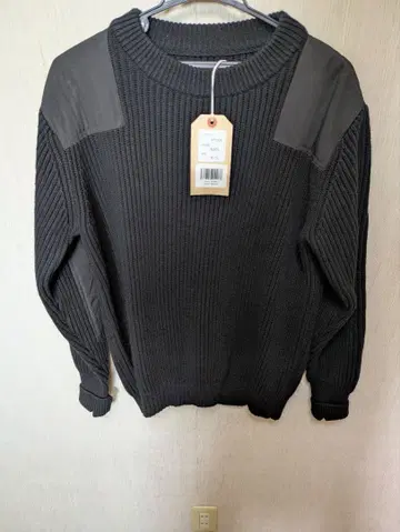 미사용 WAIPER.inc U.S.M.C 코튼 니트 명령어 스웨터