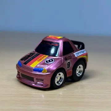 일본제 프로그레사 쵸로Q 스카이라인 R32 챌린지 GP 핑크 메탈릭