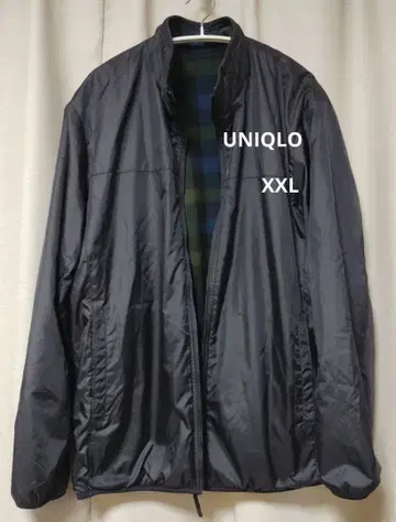 UNIQLO 남성용 리버서블 자켓 블랙