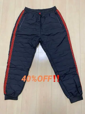 제리 충전솜 팬츠 충전솜 방한 다운 팬츠 조거 조거 팬츠