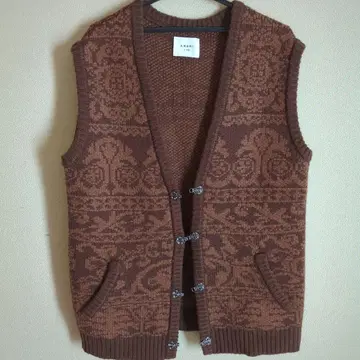 슬리브리스 니트 베스트