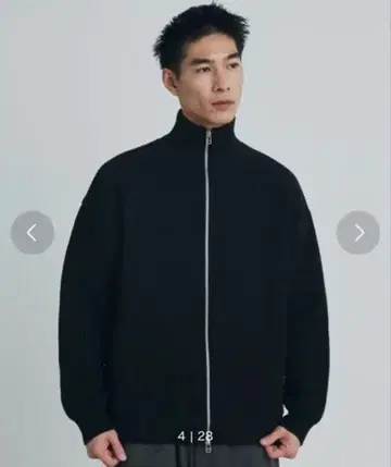 [ PUBLIC TOKYO ] 오버 사이즈 드라이버즈 니트