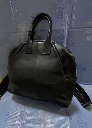 가죽 2WAY 백 블랙