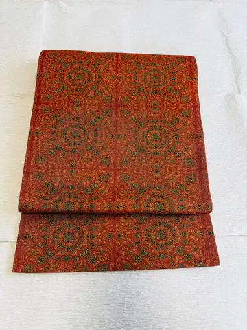 후쿠로 오비 사라사 디자인 전통(통 패턴)