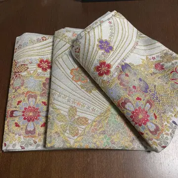 후쿠로 오비 후리소데 벚꽃 육통 금은사