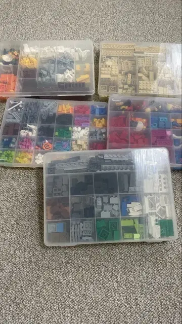LEGO 부품 보관 케이스 세트