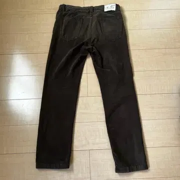 The Chino Revived W85 테이퍼드 브라운 몰스킨