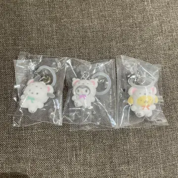 포근포근 스노우 산리오 메지루시 액세서리 포차코 쿠로미 폼폼푸린