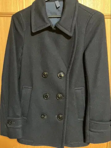 네이비 피 코트