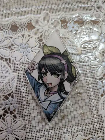 단간론파 희망의 조각 배지 브라운 기둥 전자