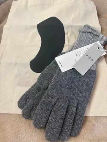 ecuvo. 니트 장갑 그레이 M 미사용 새상품