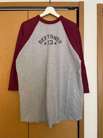 90s Deftones around the fur 래글런 티셔츠