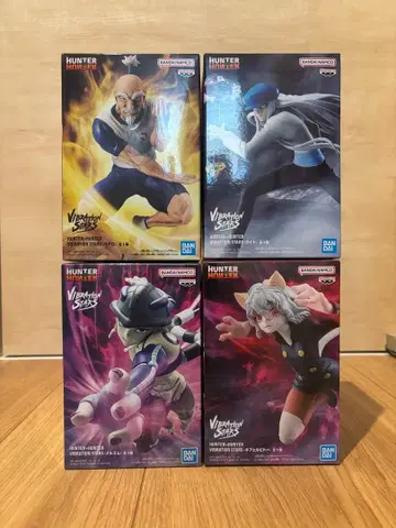 HUNTER x HUNTER 피규어 4개