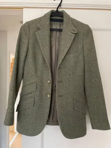 랄프 로렌 트위드 자켓