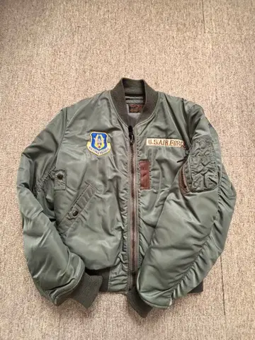 U.S. AIR FORCE MA-1 플라이트 자켓 그레이