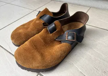 버켄스탁 런던 스웨이드 브라운 계열 40