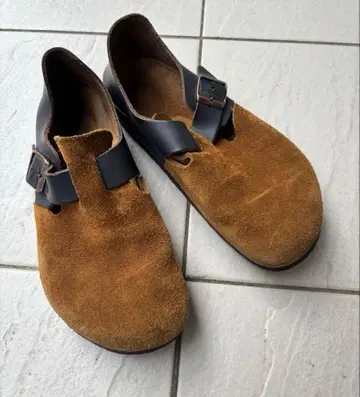 버켄스탁 런던 스웨이드 브라운 계열 40