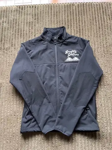 랑그리츠 가죽 풀 지퍼 자켓 XL