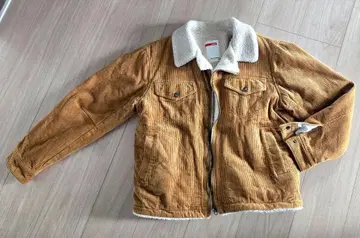 코듀로이 브라운 점퍼