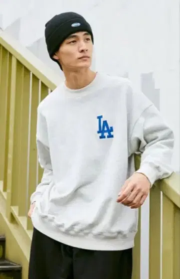 LA Dodgers 맨투맨 그레이