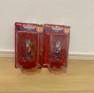 새상품 디즈니 Happy 복권 주디 오너먼트 피규어 크리스마스