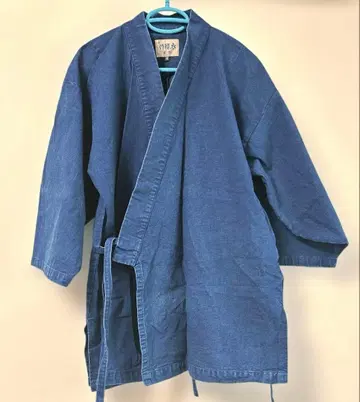 다크 네이비 코튼 작업복 M 사이즈