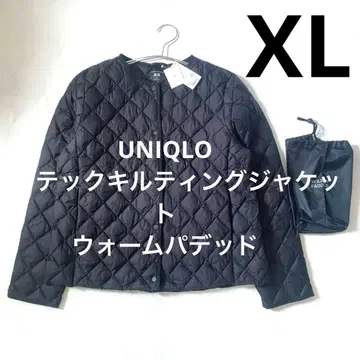 새상품 UNIQLO 유니클로 퍼프 테크 퀼팅 자켓 블랙 XL