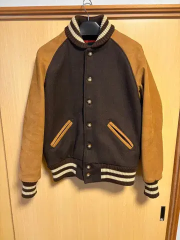 SKOOKUM 레터맨 바시티 자켓