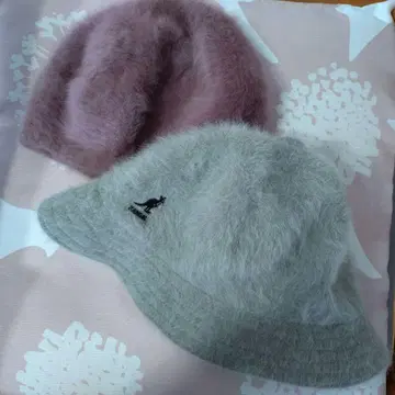 버킷햇과 베레모 세트