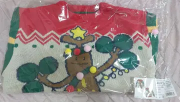 포켓몬 크리스마스 스웨터 우소키 스웨터 M