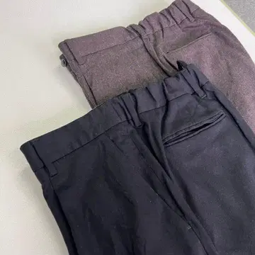 이탈리아 비가노 플란넬 이지 슬랙스 2세트 48사이즈