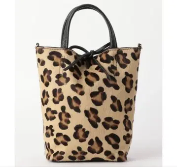 ANDREA CARDONE 레오파드 무늬 2way 토트백