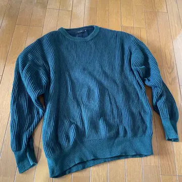 다크 그린 리브 스웨터 nico and m 사이즈