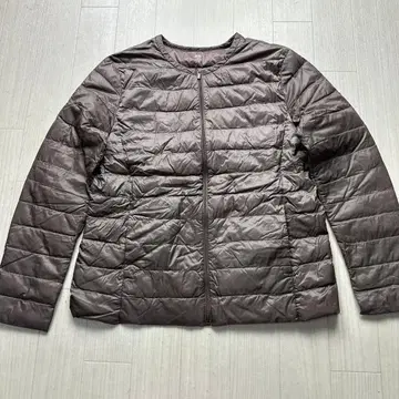 유니클로 울트라 라이트 다운 컴팩트 자켓 XL 브라운 계열